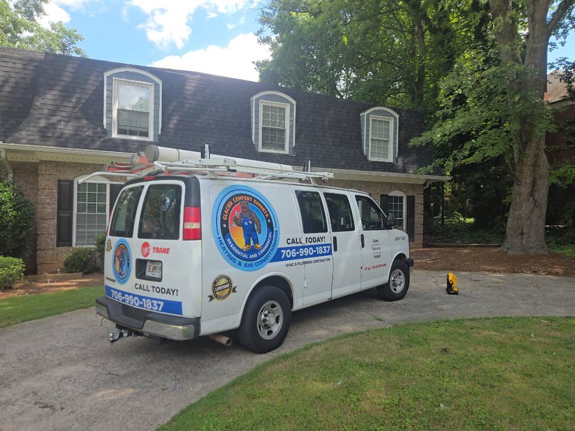 Indoor HVAC equipment and insulated ductwork